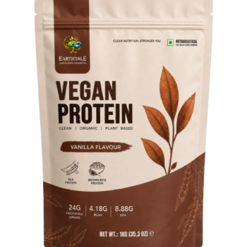 Earthtale Vegan Protein – Vanilla Flavour