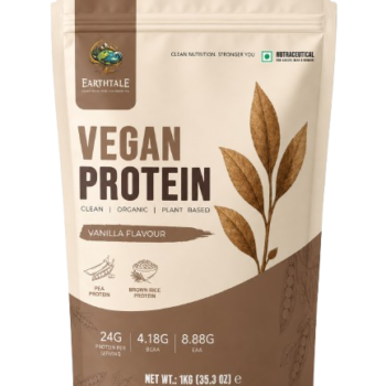 Earthtale Vegan Protein – Vanilla Flavour
